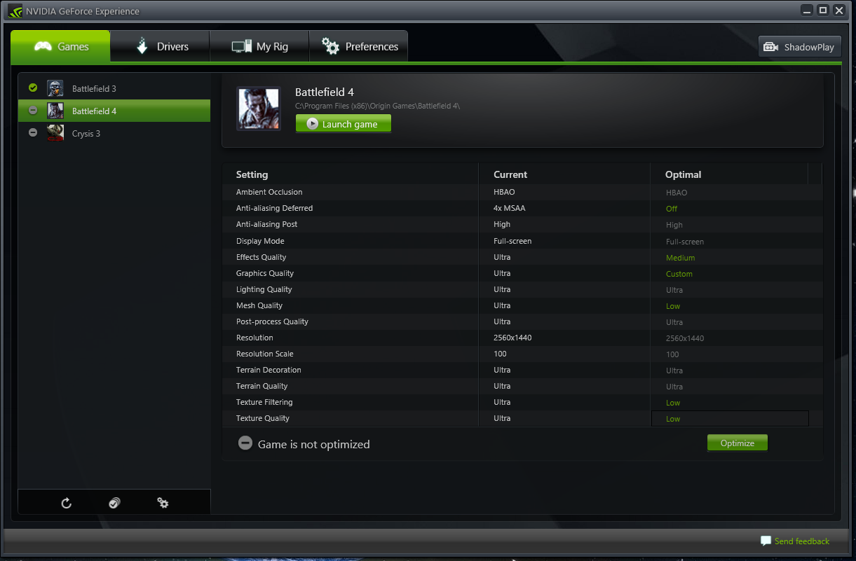 nvidia geforce experience recording